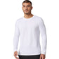 Men's Longsleeve Breathable Crewneck Regen Underscrub Tee - M30002U - White