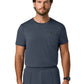 Men's One-Pocket Finn Crewneck ULTRAsoft Scrub Top - M30003 - Carbon Gray