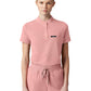 Women's Tuck-In Stand-Collar Savi Top - W10006 - Mauve