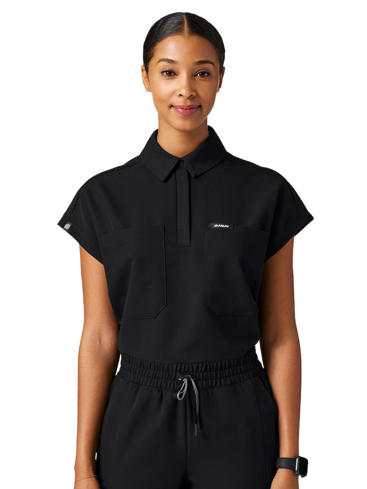 Women's Dolman Sleeve Acta Top - W10008 - Black