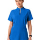 Women's 2-Pocket Aria Fit & Flare Scrub Top - W10039 - Royal Blue