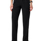 Women's Six-Pocket Xenos Cargo Knit Waist Scrub Pant - W120001 - Black
