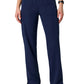 Women's Six-Pocket Xenos Cargo Knit Waist Scrub Pant - W120001 - Midnight Navy
