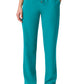 Women's Knit Waist Mid-Rise Xenos Pant - W20001 - Teal