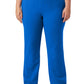 Women's Knit Waist Mid-Rise Xenos Pant - W20001 - Royal Blue