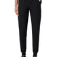 Women's Slim Knit Waist Jogger Silex Pant - W20003 - Black