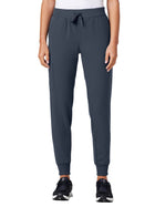 Women's Slim Knit Waist Jogger Silex Pant - W20003 - Carbon Gray