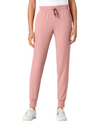 Women's Slim Knit Waist Jogger Silex Pant - W20003 - Mauve