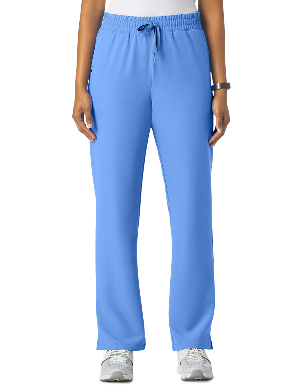 Women's 5-Pocket High Waisted Kerr Pant - W20004 - Ceil Blue