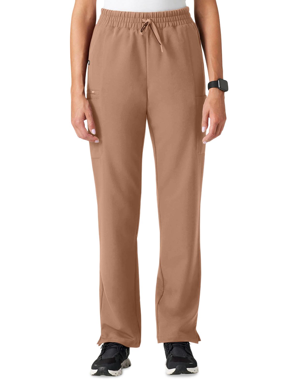 Women's 8-Pocket High-Waisted Payla Pant - W20007 - Clay