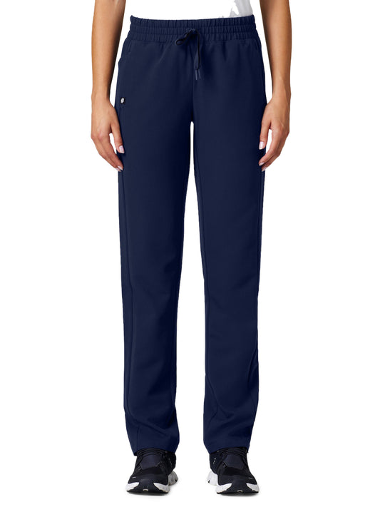 Women's Slim Fit Mid-Rise Effie Pant - W20008 - Midnight Navy
