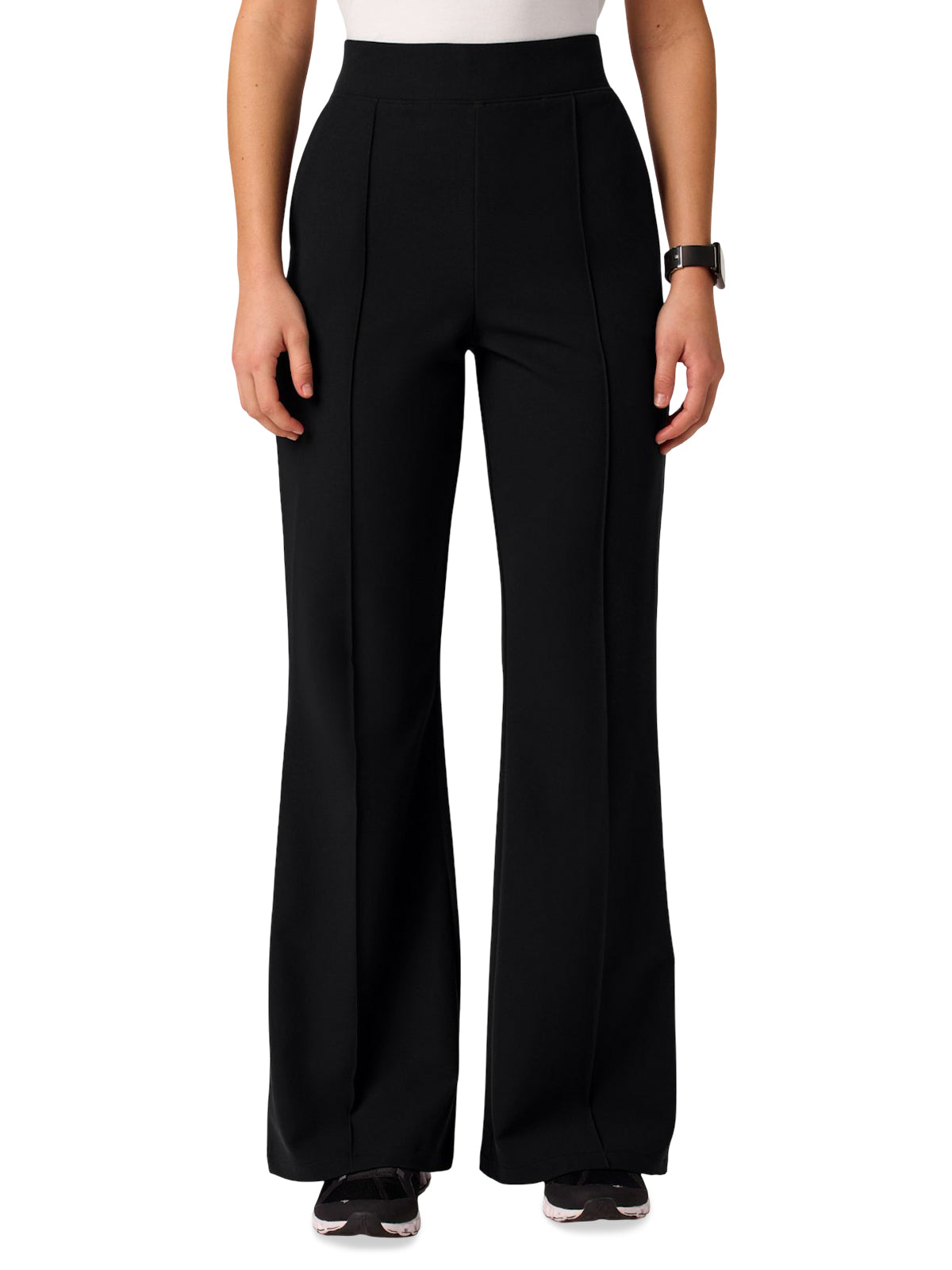 Women's 5-Pocket Kori Flare Scrub Pant - W20033 - Black
