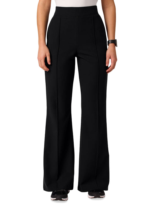 Women's 5-Pocket Kori Flare Scrub Pant - W20033 - Black
