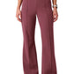 Women's 5-Pocket Kori Flare Scrub Pant - W20033 - Rosewood
