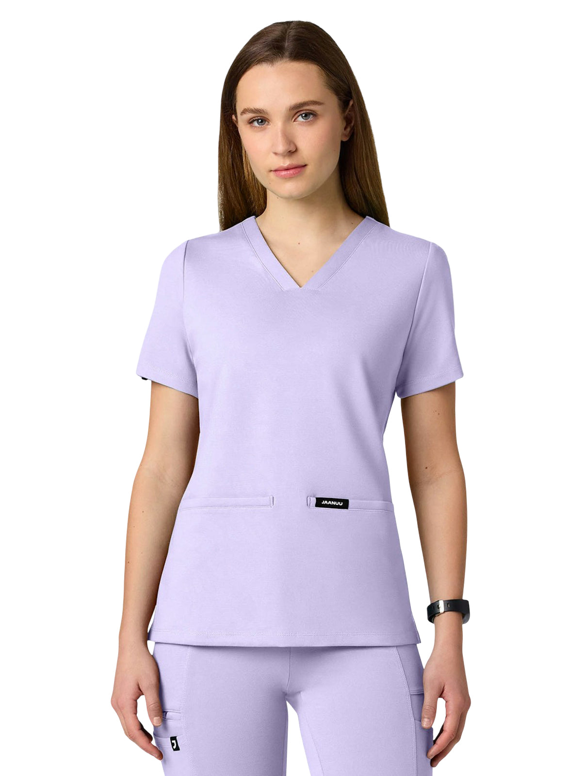 Women's Slim Ultrasoft V-Neck Cesi Top - W30003 - Lavender