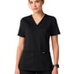Women's 4-Pocket Slim Kass Top - W30014 - Black