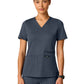 Women's 4-Pocket Slim Kass Top - W30014 - Carbon Gray