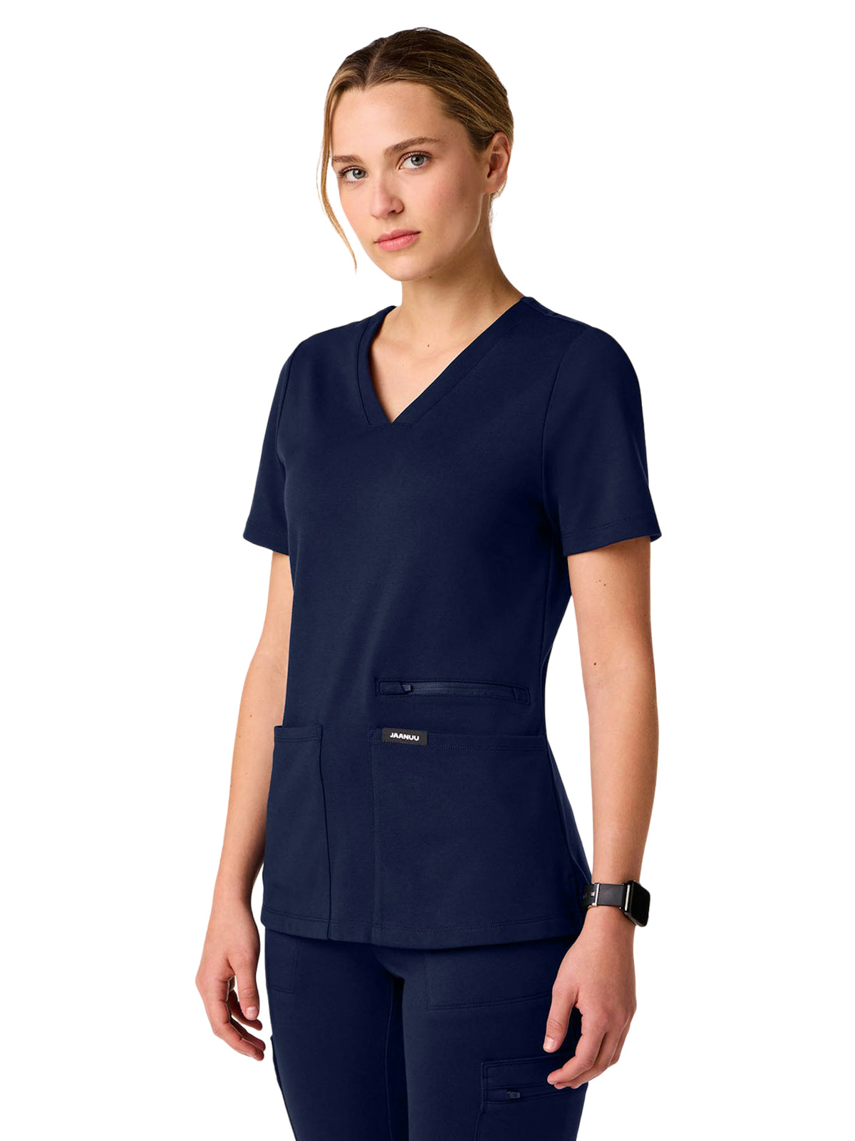 Women's 4-Pocket Slim Kass Top - W30014 - Midnight Navy