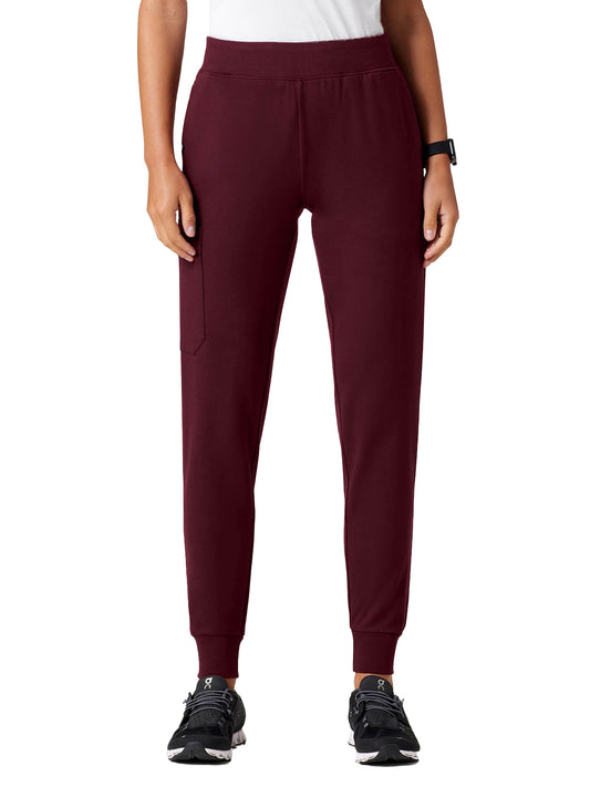 Women's Soft and Stretchy Jogger Rubi Pant - W40001 - Burgundy