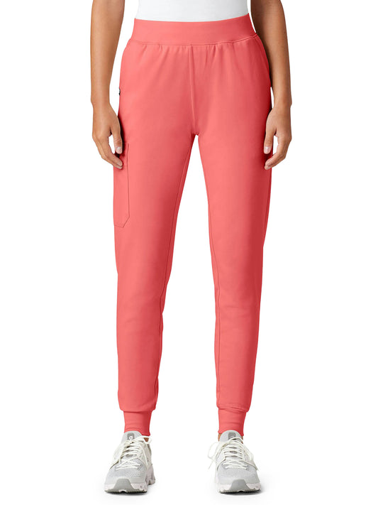 Women's Soft and Stretchy Jogger Rubi Pant - W40001 - Digital Pink