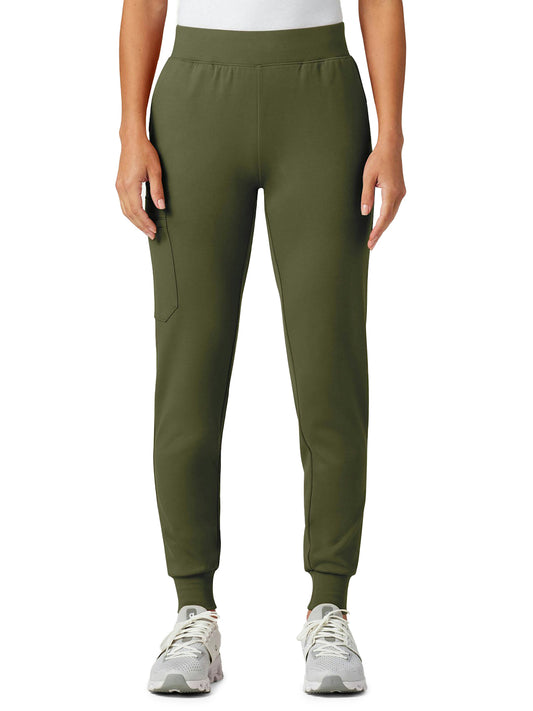 Women's Soft and Stretchy Jogger Rubi Pant - W40001 - Olive