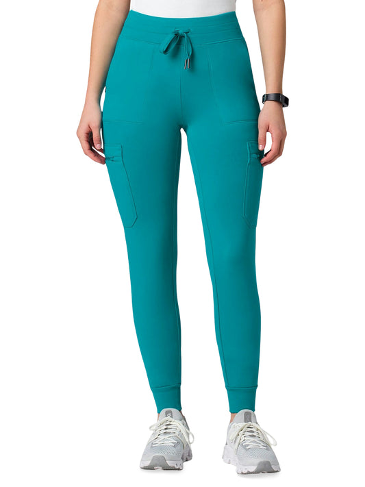 Women's 10-Pocket Kait Jogger Pant - W40002 - Teal
