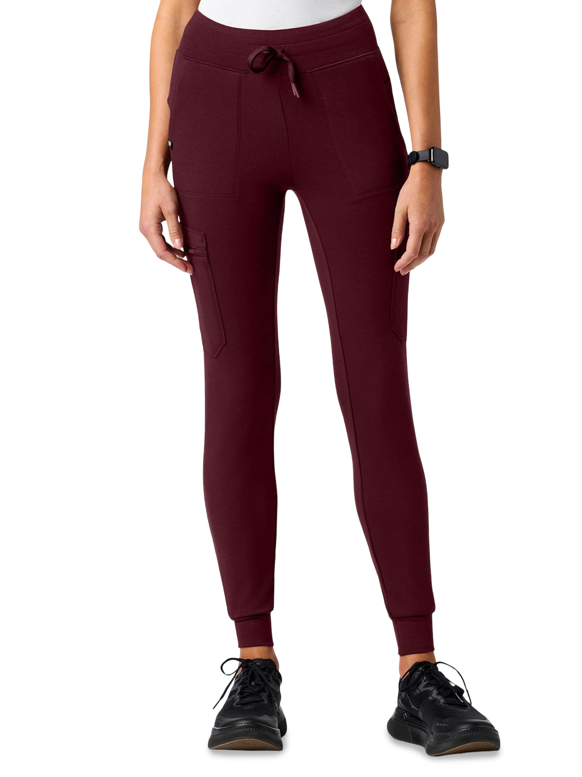 Women's 10-Pocket Kait Jogger Pant - W40002 - Burgundy