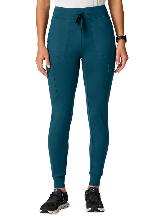 Women's 10-Pocket Kait Jogger Pant - W40002 - Caribbean Blue