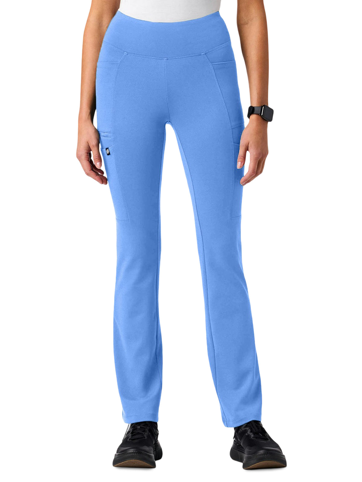 Women's 5-Pocket Yoga Perri Pant - W40005 - Ceil Blue