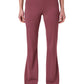 Women's 2-Pocket Lina Yoga Flare Scrub Pant - W40006 - Rosewood