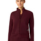 Women's Three-Pocket Cloud Hybrid Fleece Jacket - W60018 - Burgundy