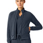 Women's Three-Pocket Cloud Hybrid Fleece Jacket - W60018 - Carbon Gray