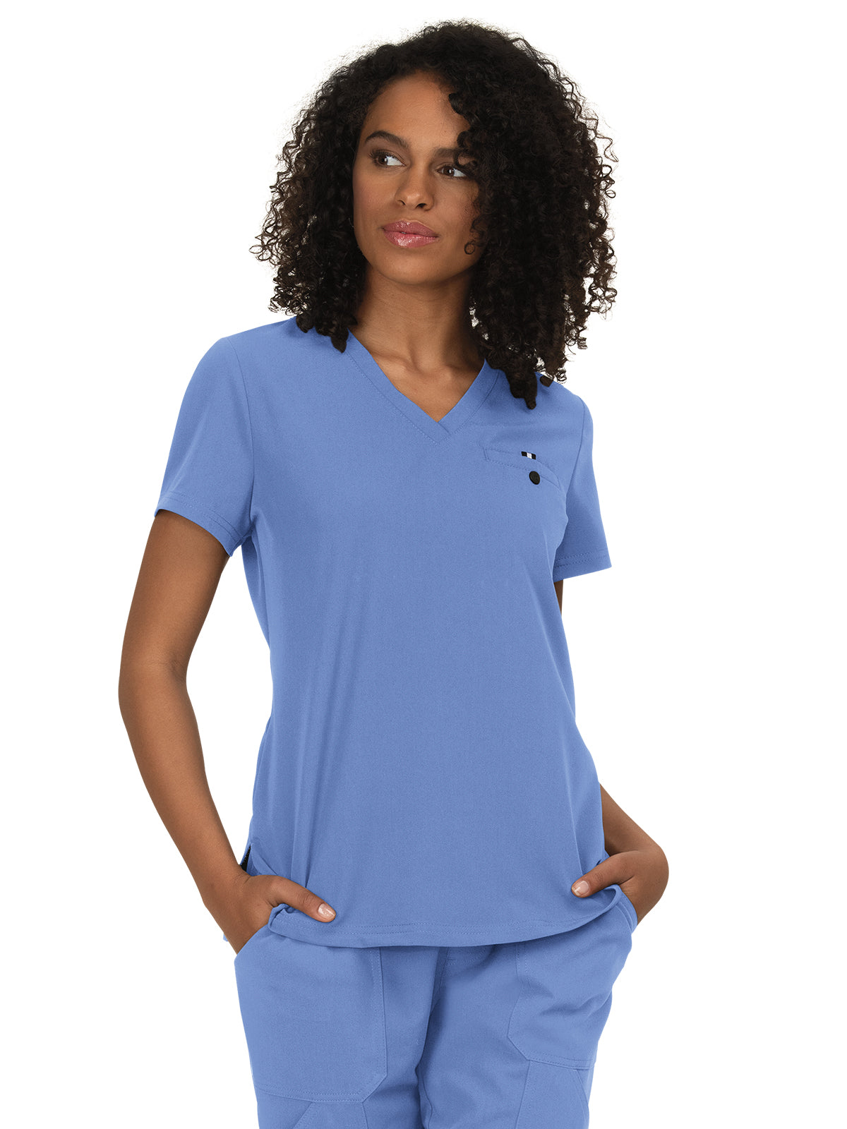 Women's One-Pocket Tuck-In Ready to Work Top - 1010 - True Ceil