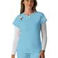 Women’s Two-Pocket Split-V-Neck Scrub Top - 1138 - Sky