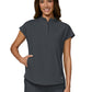 Women’s Two-Pocket Button Closure Scrub Top - 1139 - Charcoal