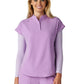 Women’s Two-Pocket Button Closure Scrub Top - 1139 - Passion Lilac