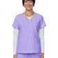 Women's One-Pocket V-Neck Scrub Top - 1147 - French Lavender