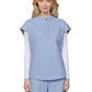 Women's One-Pocket Seaphine Cognac Top - 1148 - Glass Blue