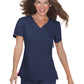 Women's Three-Pocket Mock-Wrap Philosophy Top - 316 - Navy