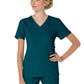 Women's Three-Pocket Mock-Wrap Philosophy Top - 316 - Caribbean