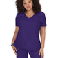 Women's Three-Pocket Mock-Wrap Philosophy Top - 316 - Grape