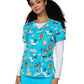 Women's Two-Pocket Athletic-Inspired, Breathable Mesh Leslie Top - 384PR - Floaties