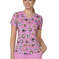 Women's Two-Pocket Athletic-Inspired, Breathable Mesh Leslie Top - 384PR - Hamsters