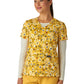 Women's Two-Pocket Athletic-Inspired, Breathable Mesh Leslie Top - 384PR - Honey Bees