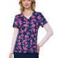 Women's Two-Pocket Athletic-Inspired, Breathable Mesh Leslie Top - 384PR - Petal and Blooms