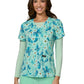 Women's Two-Pocket Athletic-Inspired, Breathable Mesh Leslie Top - 384PR - Spring Sprung