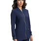 Women's Four-Pocket Rib Collar Andrea Jacket - 450 - Navy