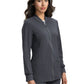 Women's Four-Pocket Rib Collar Andrea Jacket - 450 - Charcoal