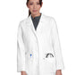 Women's Three-Pocket Button-Front 31.5" Hema Lab Coat - 464 - White