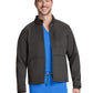 Men’s Three-Pocket Water Resistant Fleece Camden Jacket - 470 - Black